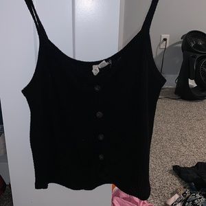 black tank top